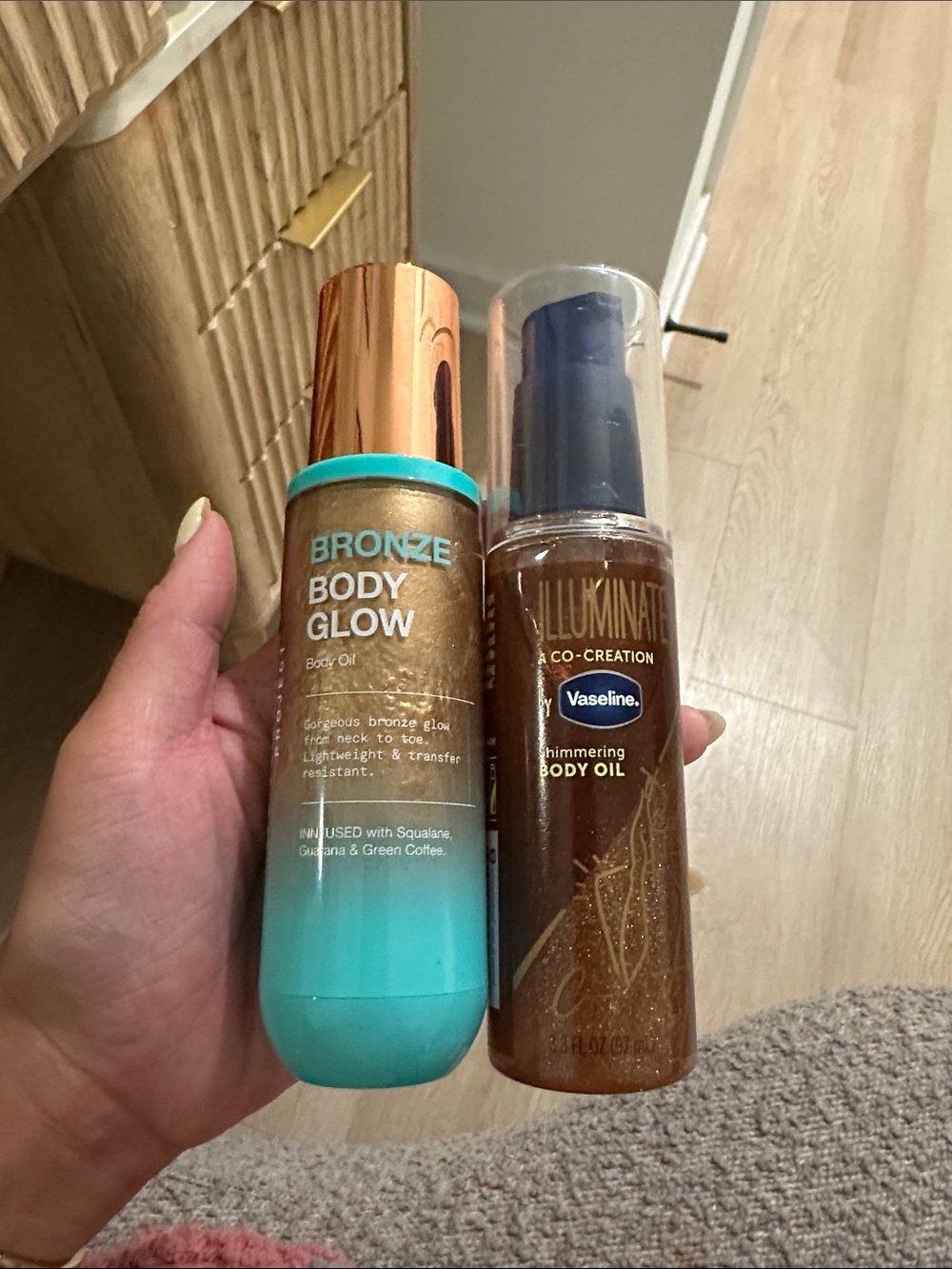 Bronze Body Glow Oils